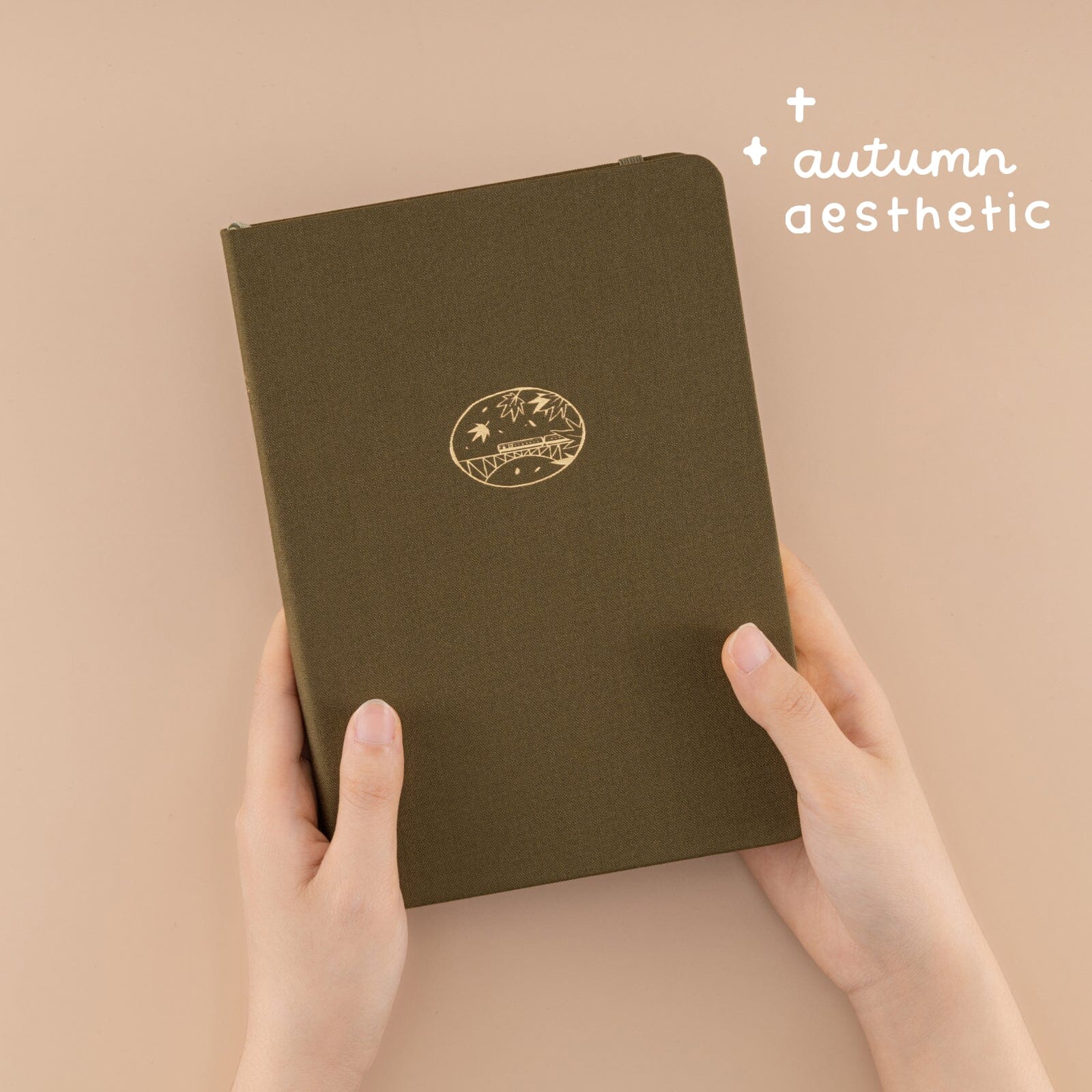 Olive Green Linen Journal