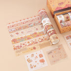 Autumn Maple Washi Tape Set (7 Rolls)
