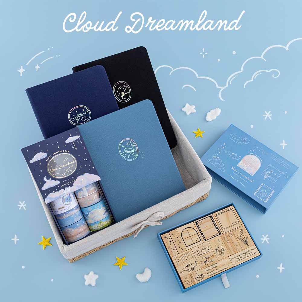 Light Blue Linen Journal
