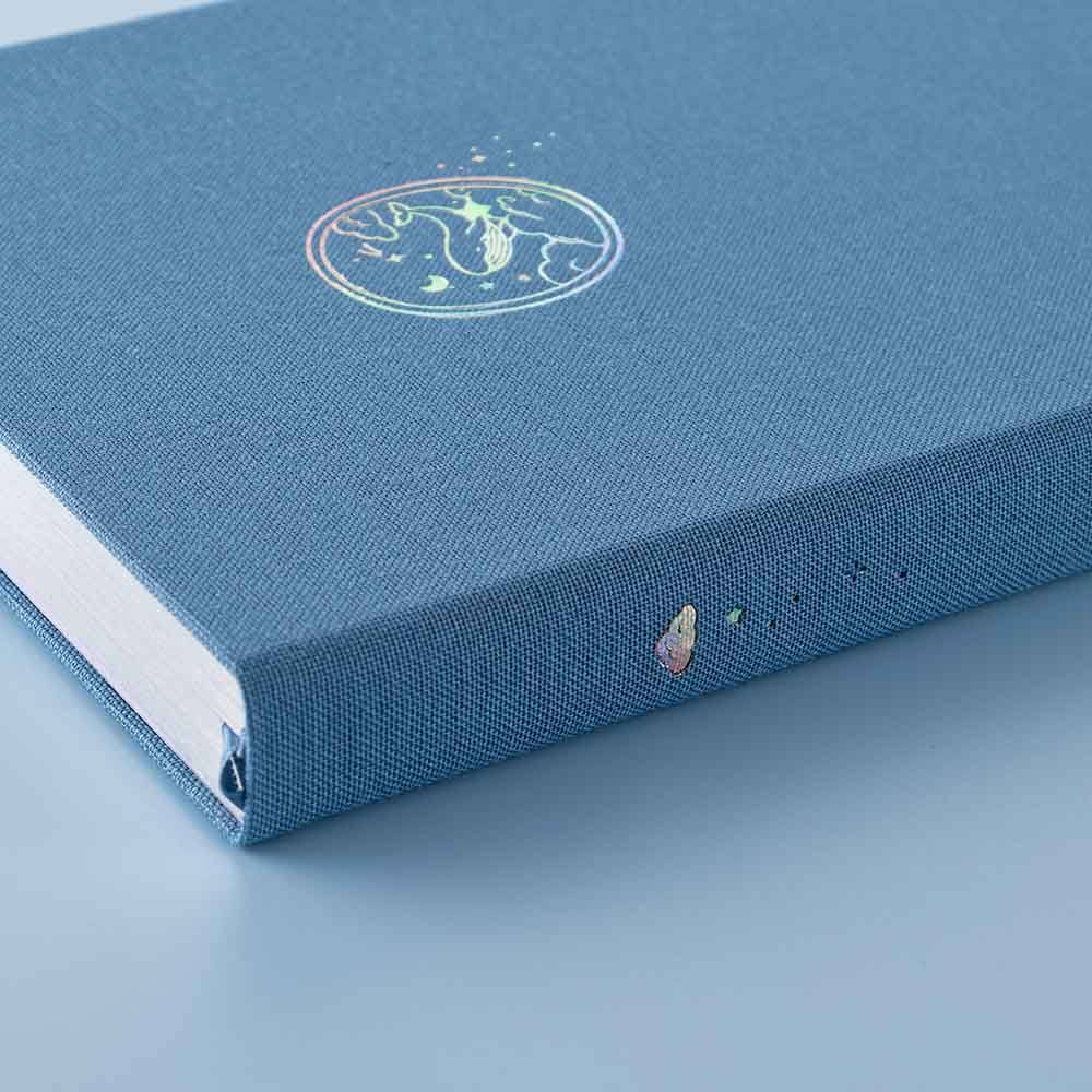 Light Blue Linen Journal