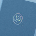 Light Blue Linen Journal