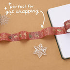Christmas Gold Foil Washi Tape Set (5 Rolls)