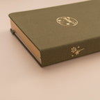 Olive Green Linen Journal