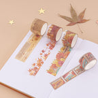 Autumn Maple Washi Tape Set (7 Rolls)