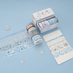 Winter Moonflower Washi Tape Set (5 Rolls)