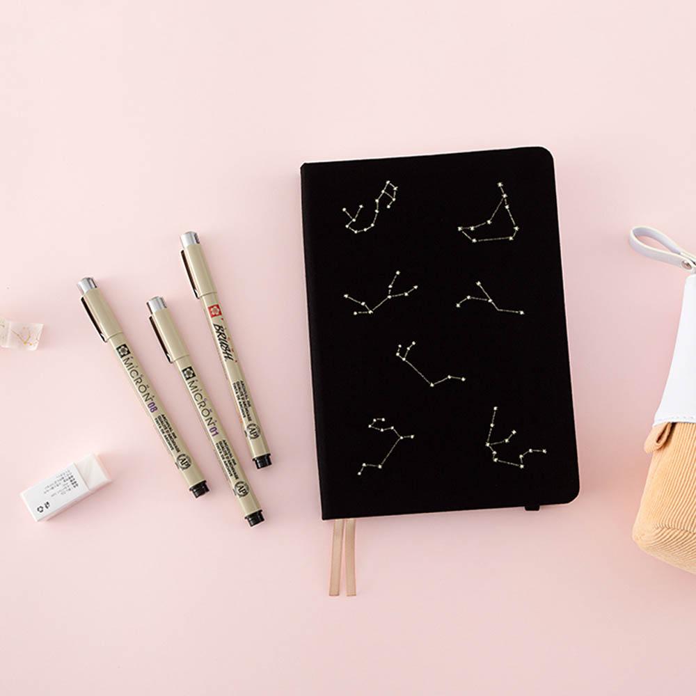Fade-Resistant Fine-Liner Pen Set (6-Piece)