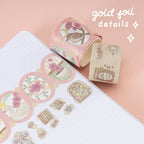 Cherry Blossom Fantasy Washi Tape Set (6 Rolls)
