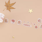 Autumn Maple Washi Tape Set (7 Rolls)