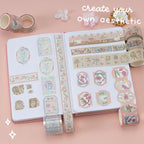 Cherry Blossom Fantasy Washi Tape Set (6 Rolls)