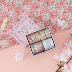 Cherry Blossom Fantasy Washi Tape Set (6 Rolls)