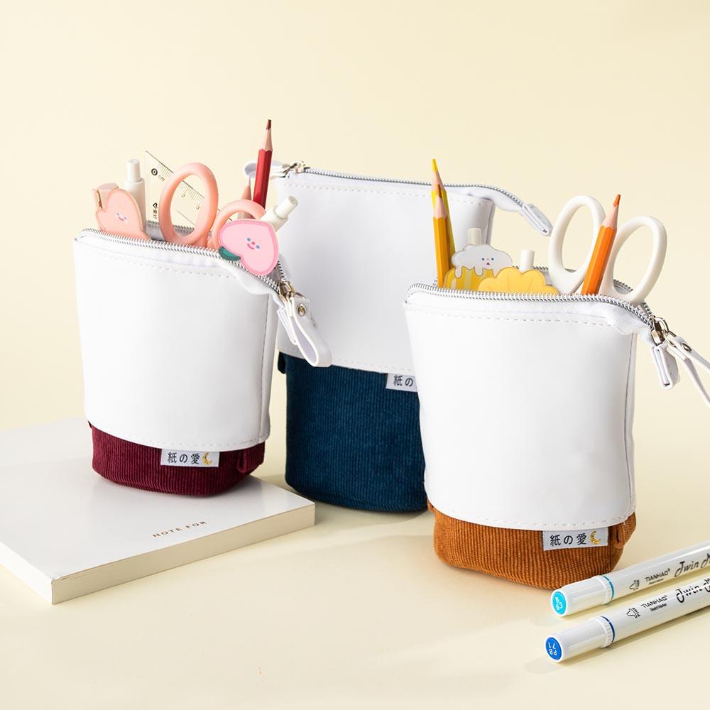 Winter Warm-Toned Dual-Use Pen Pouch / Pen Holder