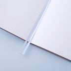 Moonflower Botanical Linen Journal — Dusty Lilac