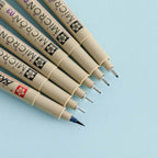 Fade-Resistant Fine-Liner Pen Set (6-Piece)