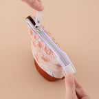 Autumn Maple Retractable Pen Pouch — 2-in-1 Pen Holder & Pouch Stone / Maple Red