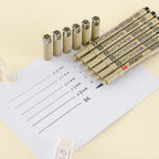 Fade-Resistant Fine-Liner Pen Set (6-Piece)