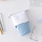 Soft Pastel Retractable Pen Pouch (6 Shades)