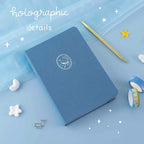 Light Blue Linen Journal