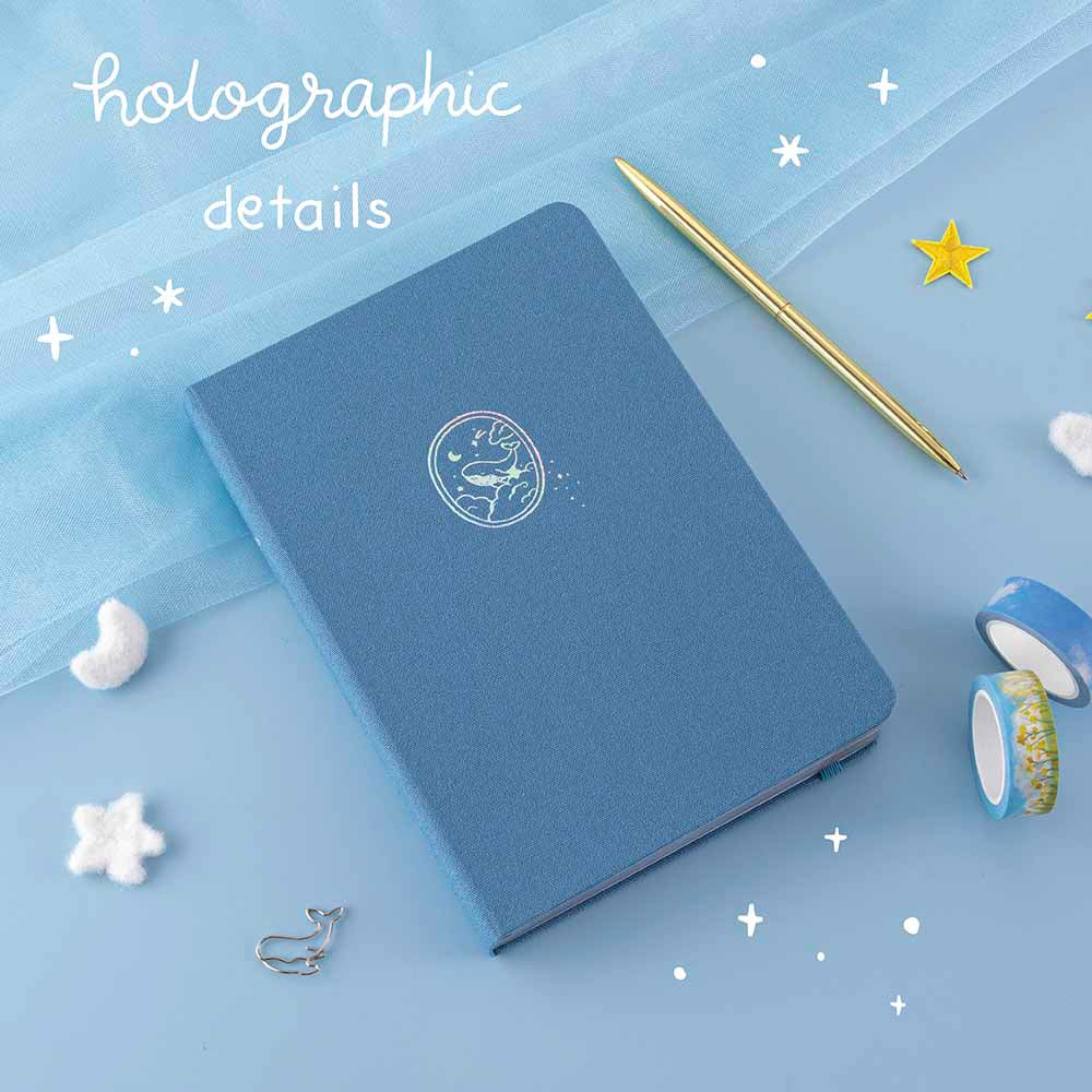 Light Blue Linen Journal