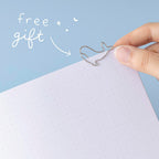 Light Blue Linen Journal