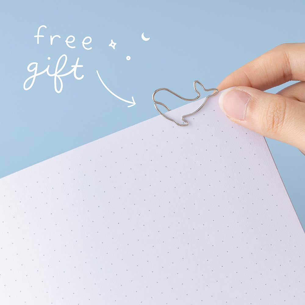 Light Blue Linen Journal