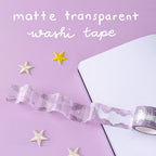 Dreamy Silver Stars & Moons Washi Tape Set (5 Rolls)