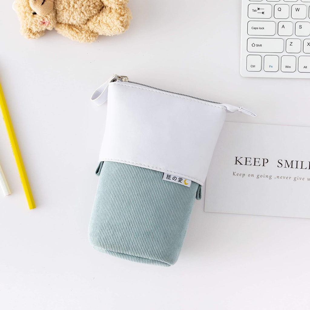 Soft Pastel Retractable Pen Pouch (6 Shades)