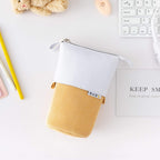 Soft Pastel Retractable Pen Pouch (6 Shades)